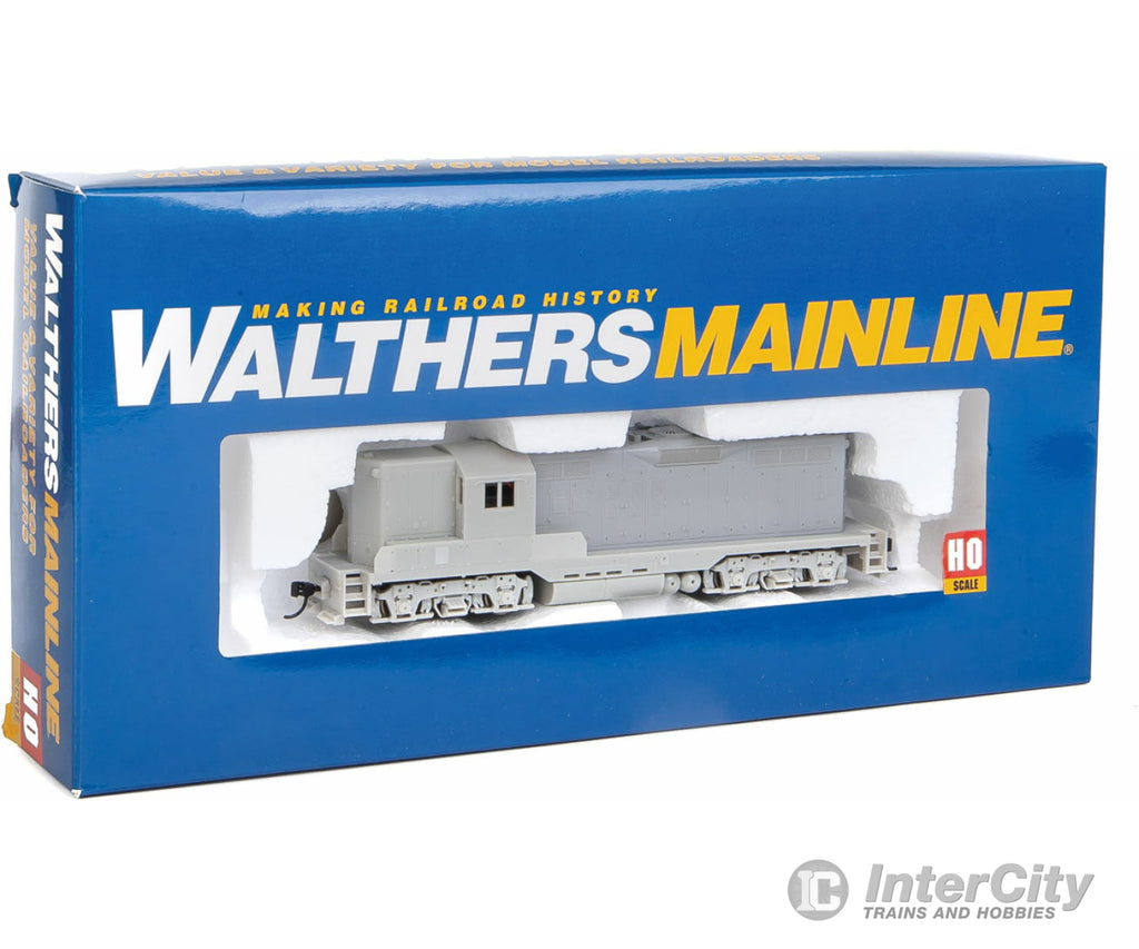 Walthers Mainline 10450 Emd Gp9 Phase Ii With High Hood - Standard Dc -- Undecorated Locomotives