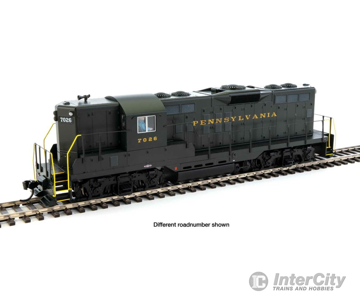 Walthers Mainline 10487 Emd Gp9 Phase Ii With High Hood - Standard Dc -- Pennsylvania #7054