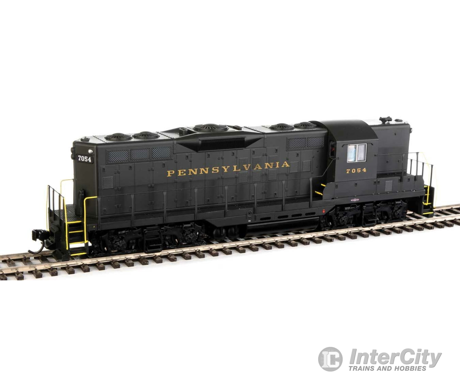 Walthers Mainline 10487 Emd Gp9 Phase Ii With High Hood - Standard Dc -- Pennsylvania #7054