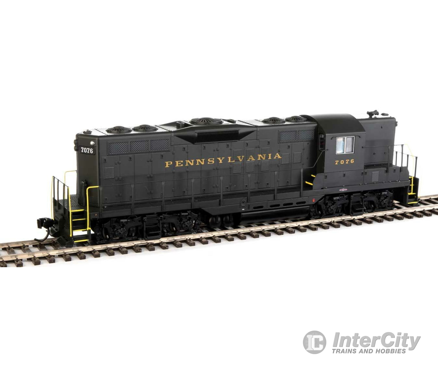 Walthers Mainline 10488 Emd Gp9 Phase Ii With High Hood - Standard Dc -- Pennsylvania #7076