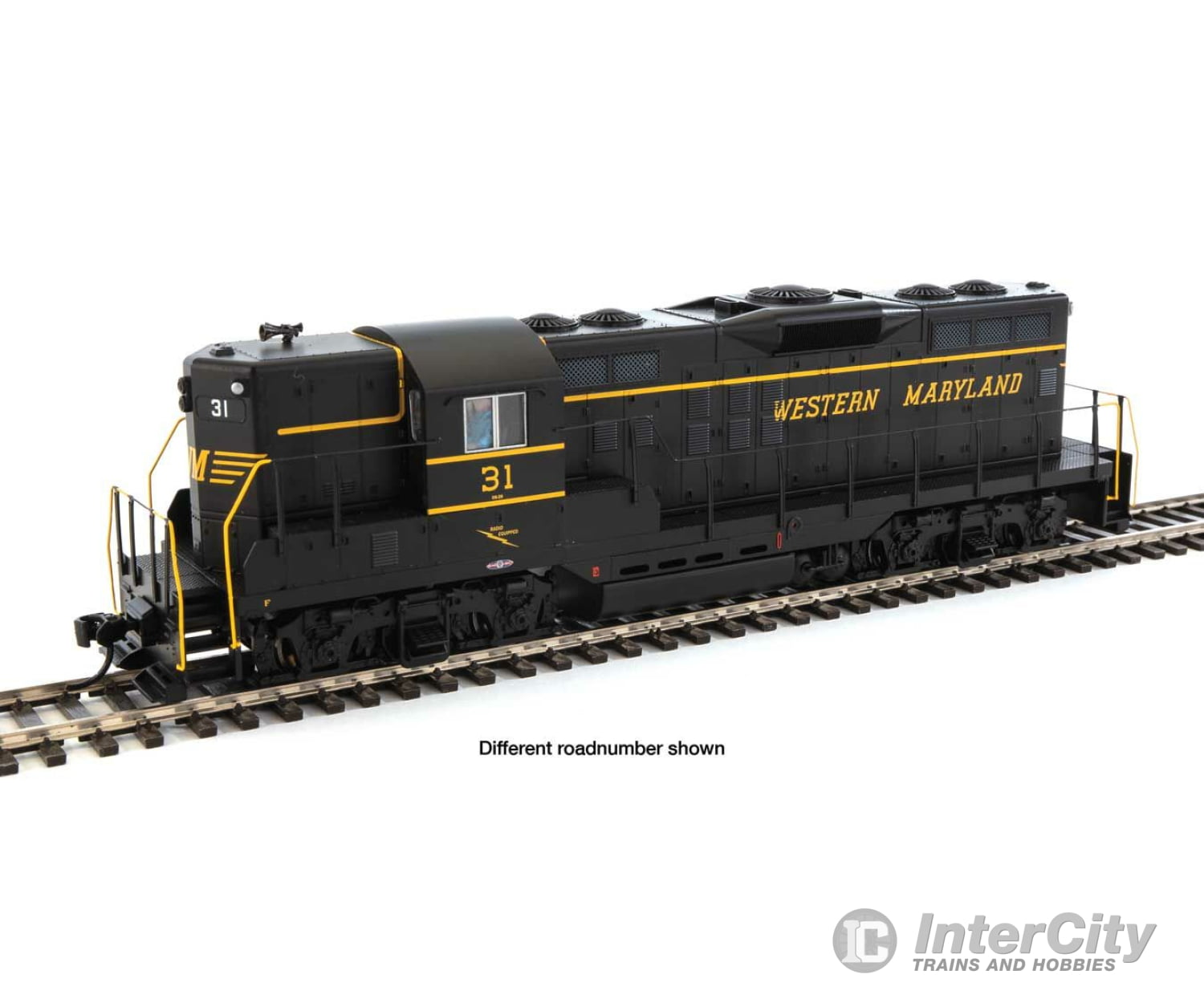 Walthers Mainline 10490 Emd Gp9 Phase Ii With High Hood - Standard Dc -- Western Maryland #38