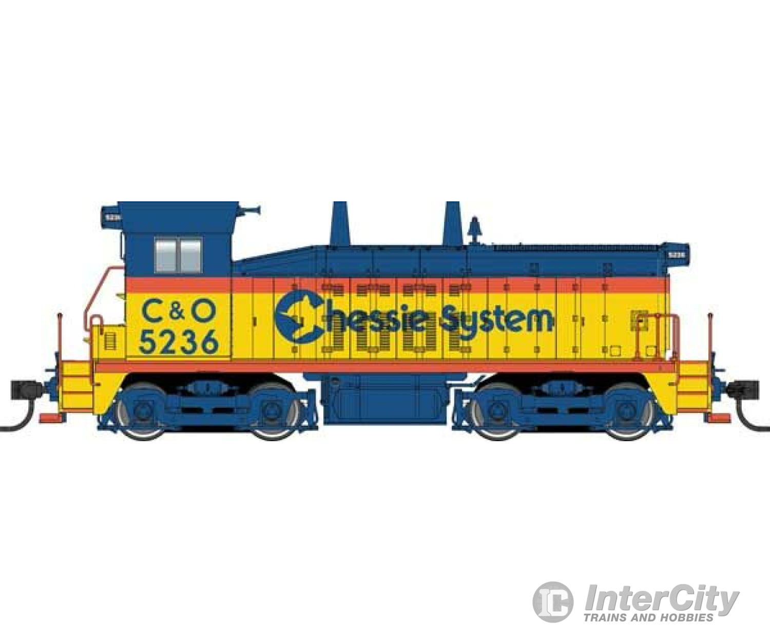 Walthers Mainline 10665 Emd Sw7 - Standard Dc -- Chessie System Chesapeake & Ohio #5236 (Phase I;