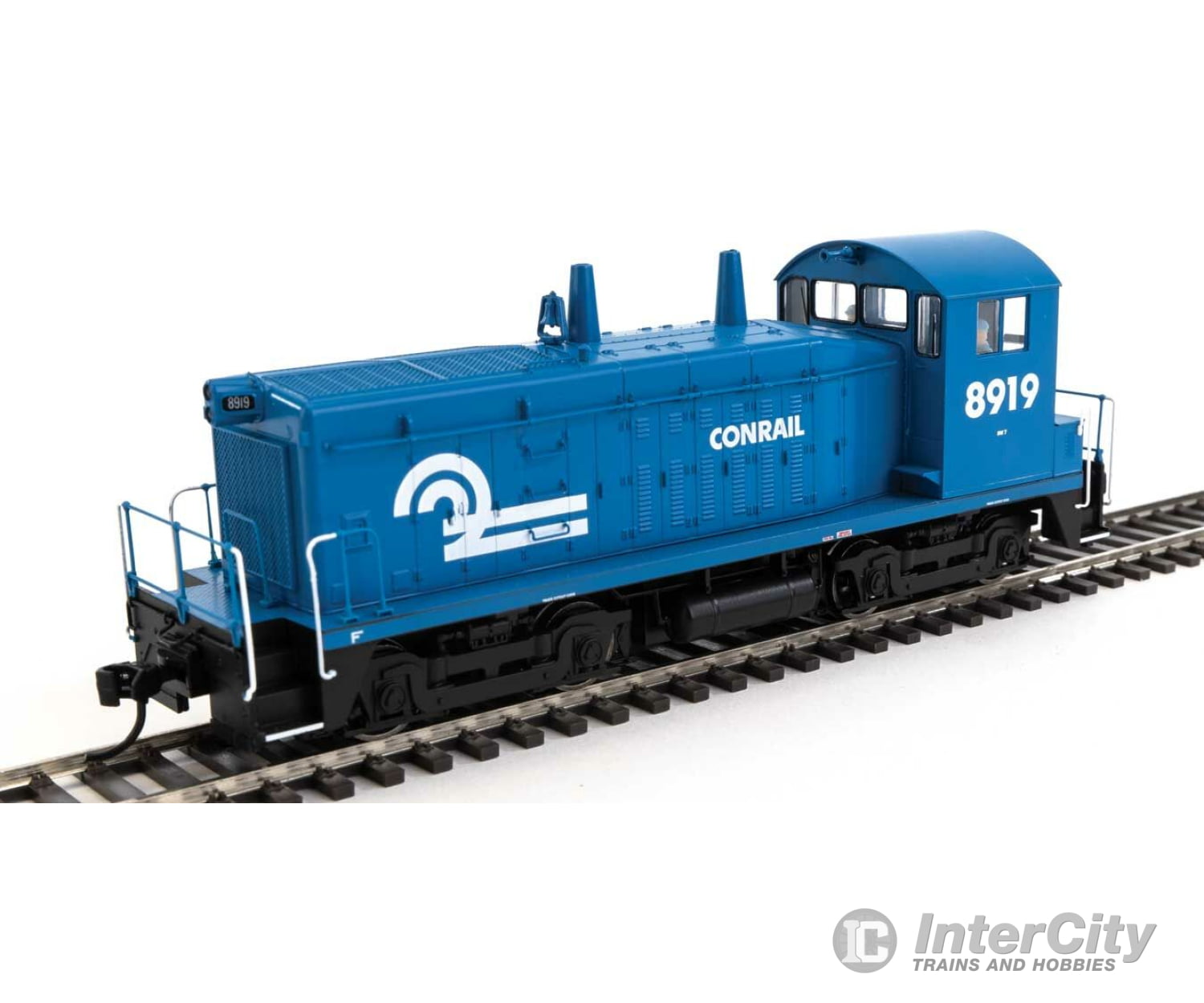 Walthers Mainline 10667 Emd Sw7 - Standard Dc -- Conrail #8919 (Phase Ii; Blue White) Locomotives