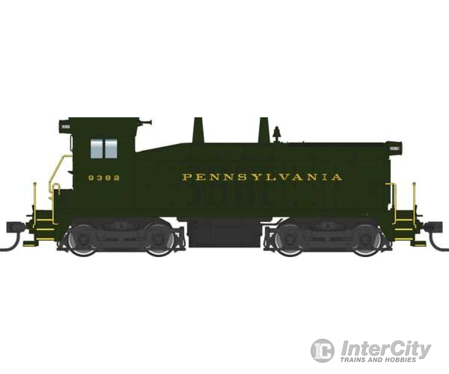 Walthers Mainline 10673 Emd Sw7 - Standard Dc -- Pennsylvania Railroad #9382 (Phase Ii; Brunswick