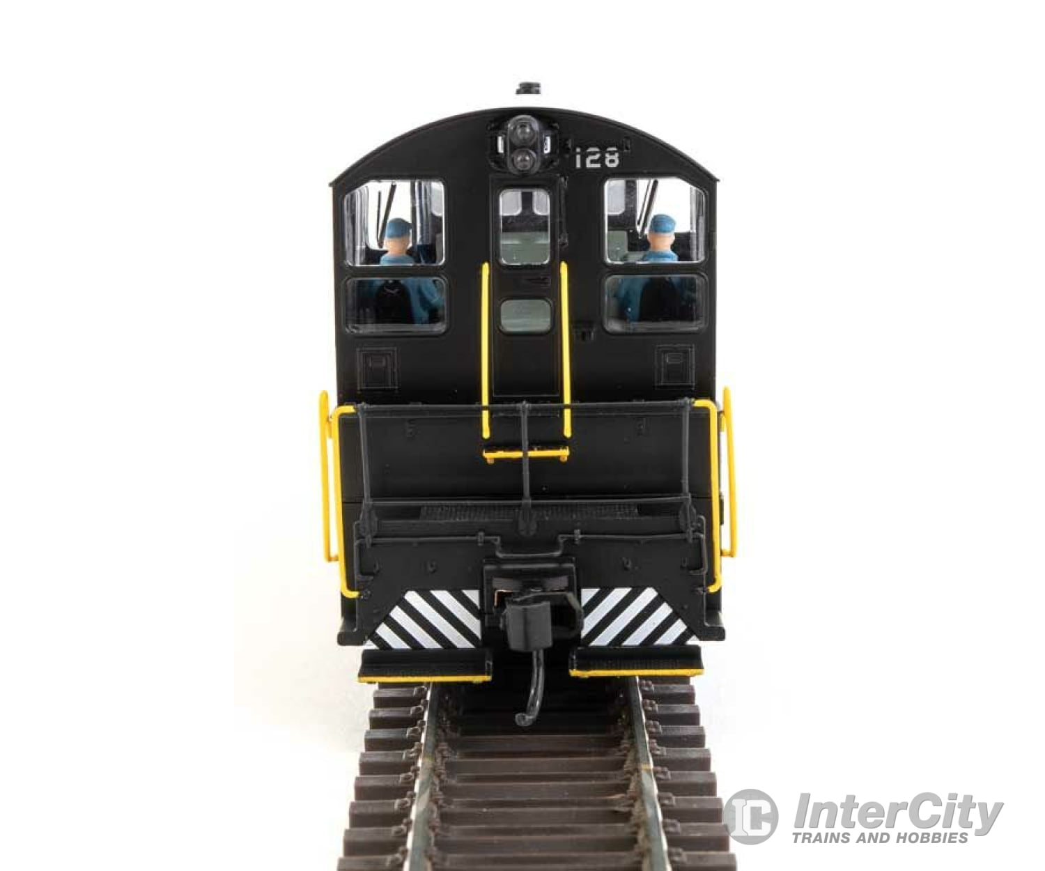 Walthers Mainline 10674 Emd Sw7 - Standard Dc -- Seaboard Coast Line #128 (Phase Ii; Black White