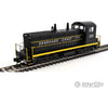 Walthers Mainline 10674 Emd Sw7 - Standard Dc -- Seaboard Coast Line #128 (Phase Ii; Black White