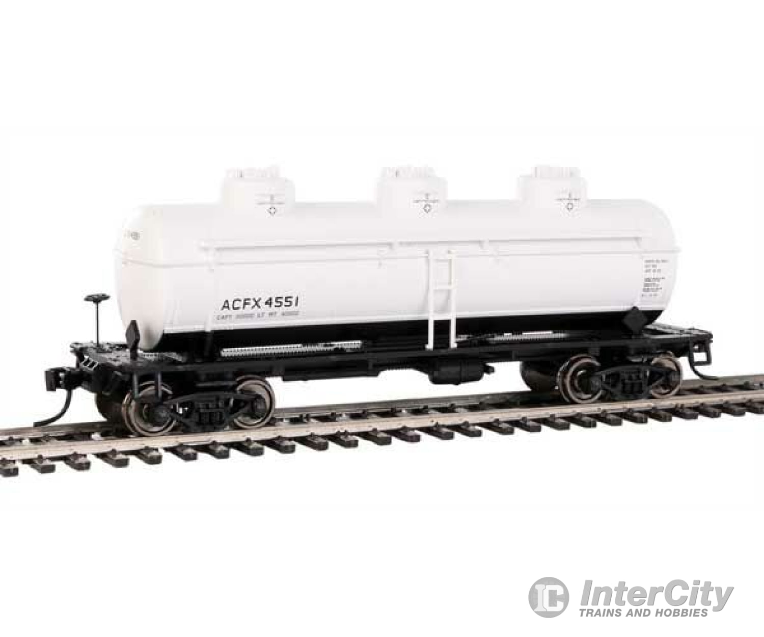 Walthers Mainline 1130 36 3-Dome Tank Car - Ready To Run -- Acfx #4551 Freight Cars