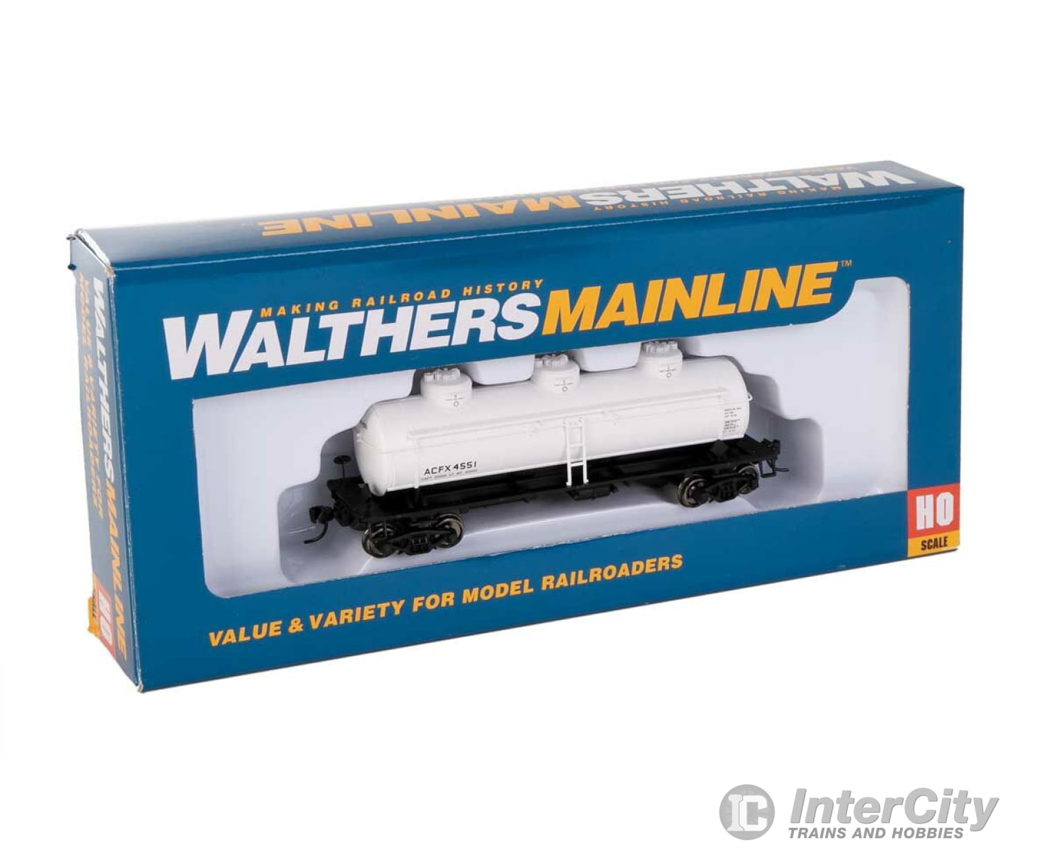 Walthers Mainline 1130 36 3-Dome Tank Car - Ready To Run -- Acfx #4551 Freight Cars