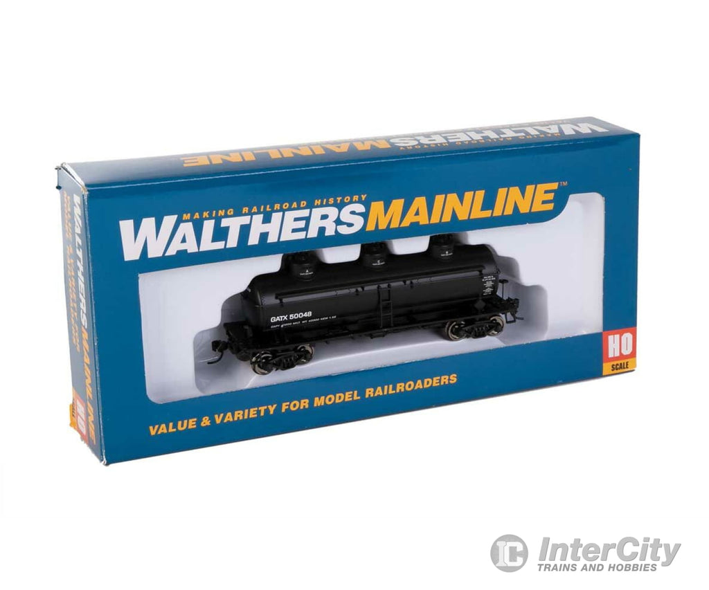 Walthers Mainline 1131 36 3-Dome Tank Car - Ready To Run -- Gatx #50048 Freight Cars