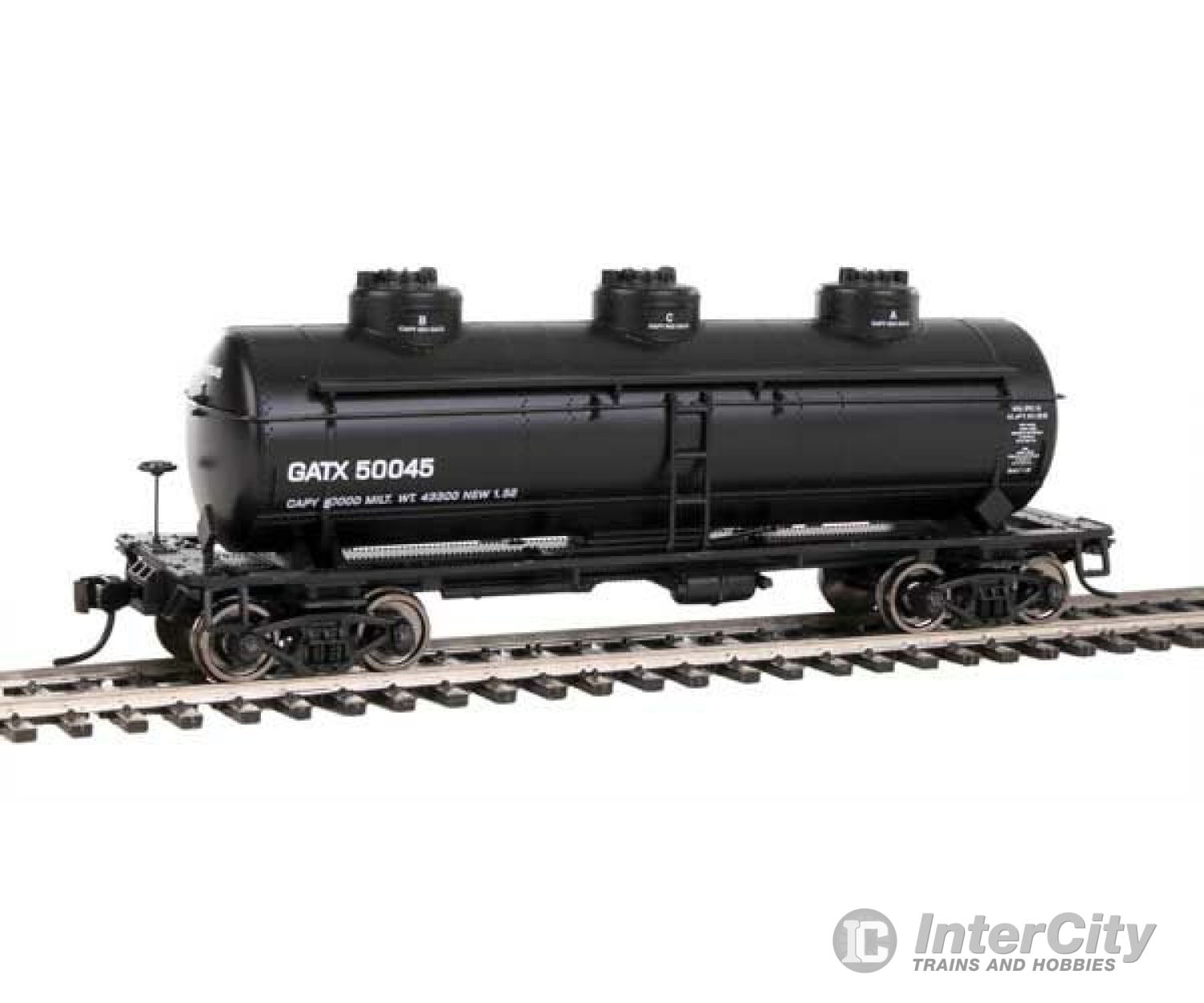 Walthers Mainline 1132 36 3-Dome Tank Car - Ready To Run -- Gatx #50045 Freight Cars