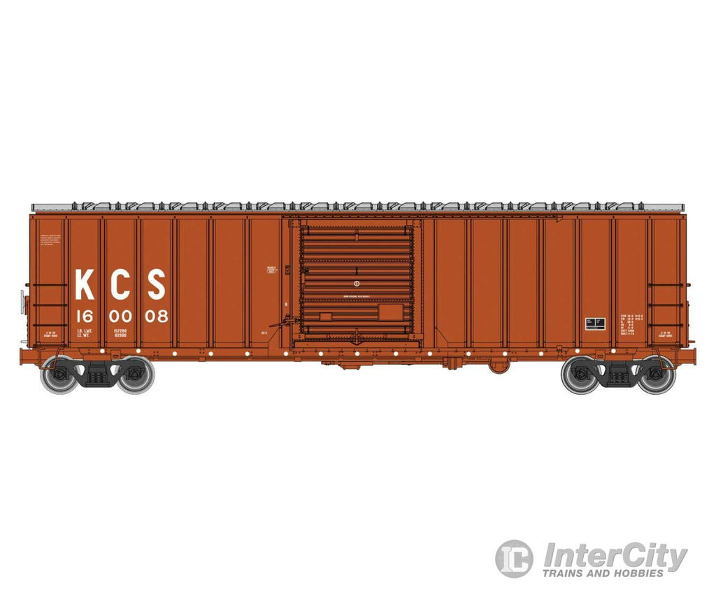 Walthers Mainline 1880 50 Acf Exterior Post Boxcar - Ready To Run -- Kansas City Southern #160008