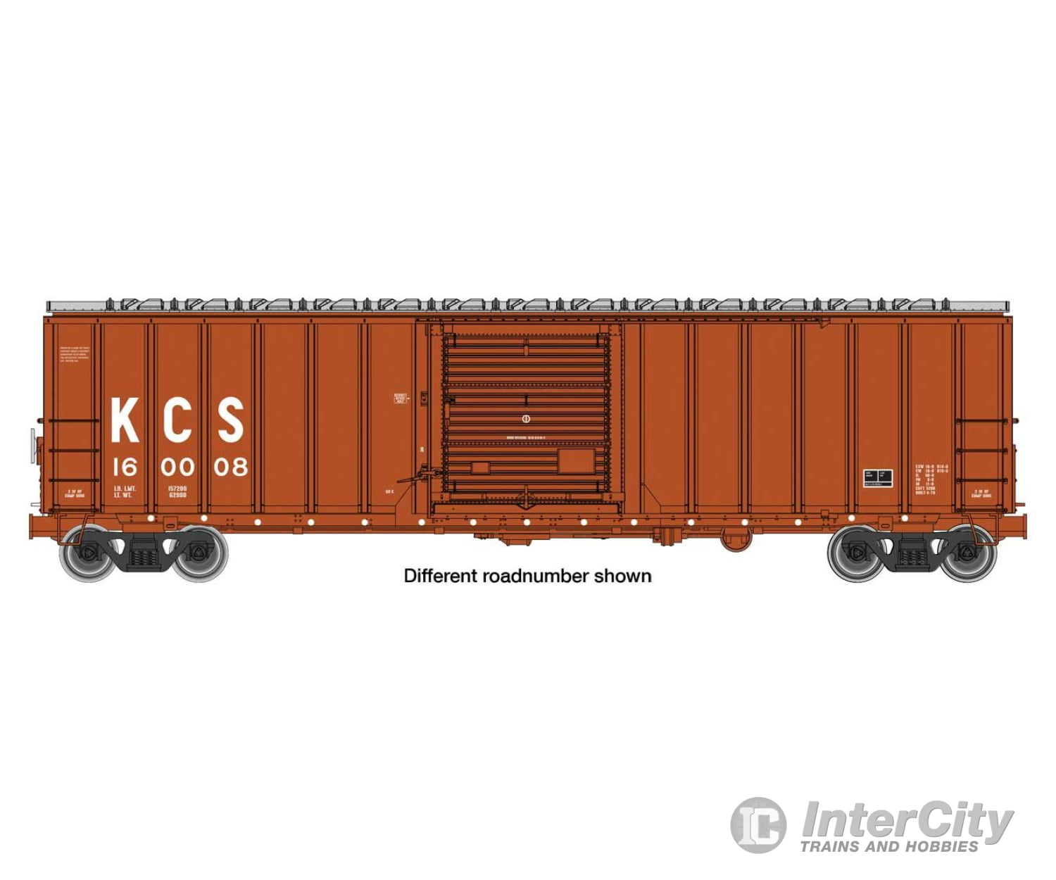 Walthers Mainline 1881 50 Acf Exterior Post Boxcar - Ready To Run -- Kansas City Southern #160041