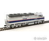 Walthers Mainline 19467 Emd F40Ph - Esu Sound And Dcc -- Amtrak(R) #374 (Phase Iv; Silver Wide Blue