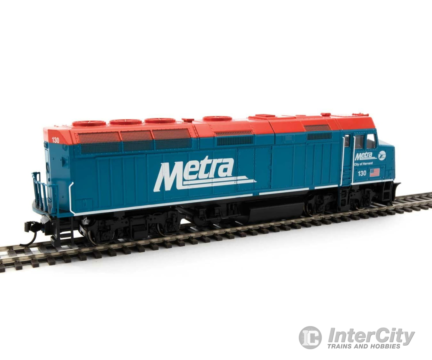 Walthers Mainline 19474 Emd F40Ph - Esu Sound And Dcc -- Metra #130 Locomotives