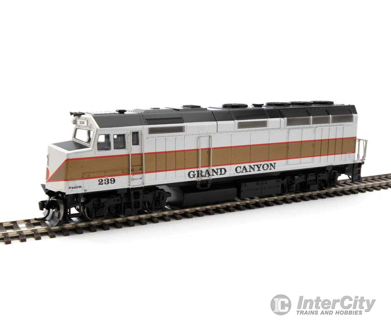 Walthers Mainline 19480 Emd F40Ph - Esu Sound And Dcc -- Grand Canyon Railway #239 Locomotives