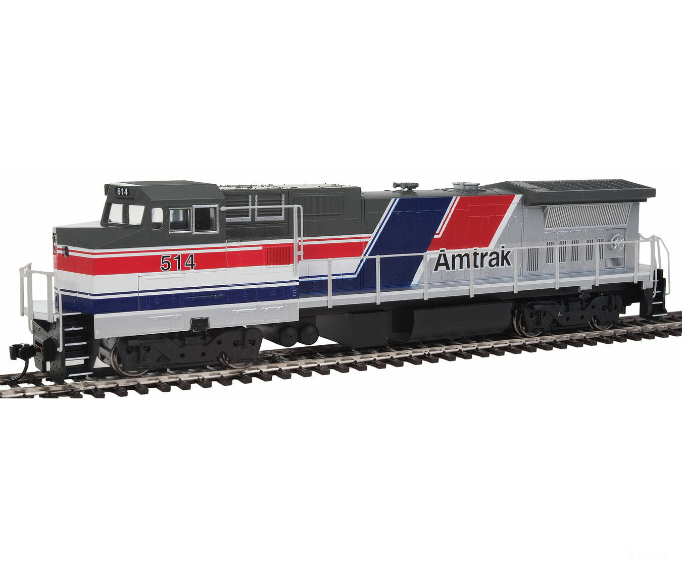 Walthers Mainline 19552 Ho Ge Dash 8-40Bw - Soundtraxx(R) Sound & Dcc -- Amtrak #514 (As-Delivered;