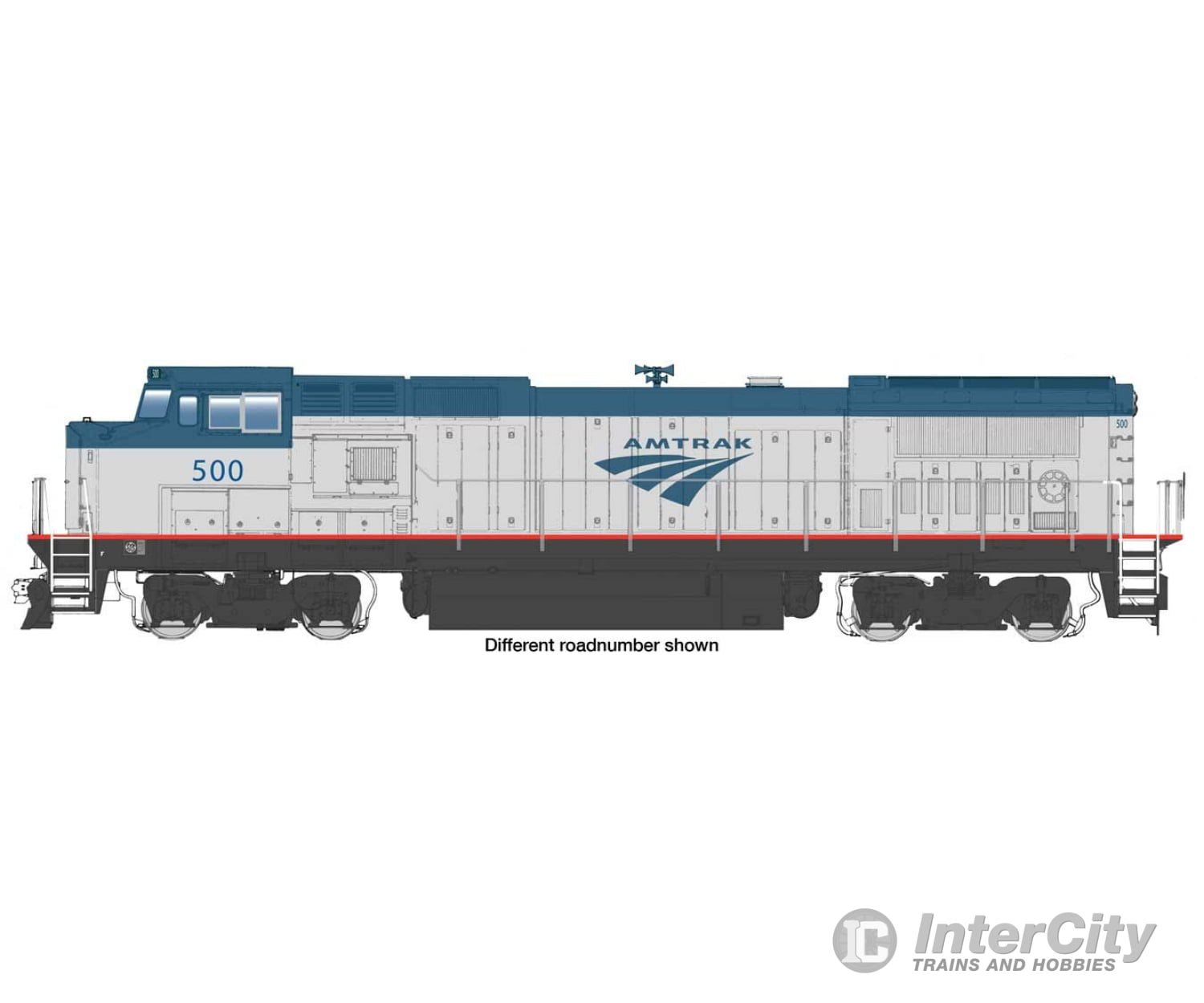 Walthers Mainline 19559 Ge Dash 8 P32-8Bwh - Esu(R) Sound & Dcc -- Amtrak(R) #501 Phase V (Amtrak