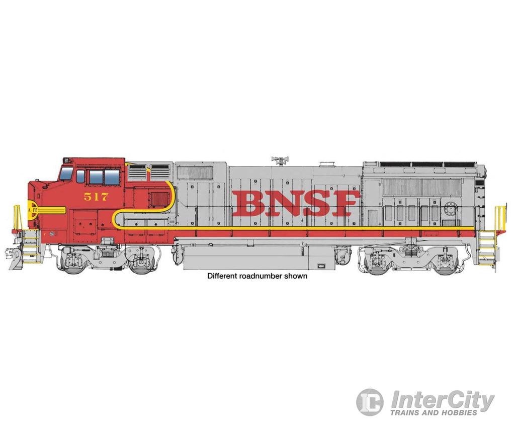 Walthers Mainline 19570 Ge Dash 8-40Bw - Esu(R) Sound & Dcc -- Burlington Northern Santa Fe #520