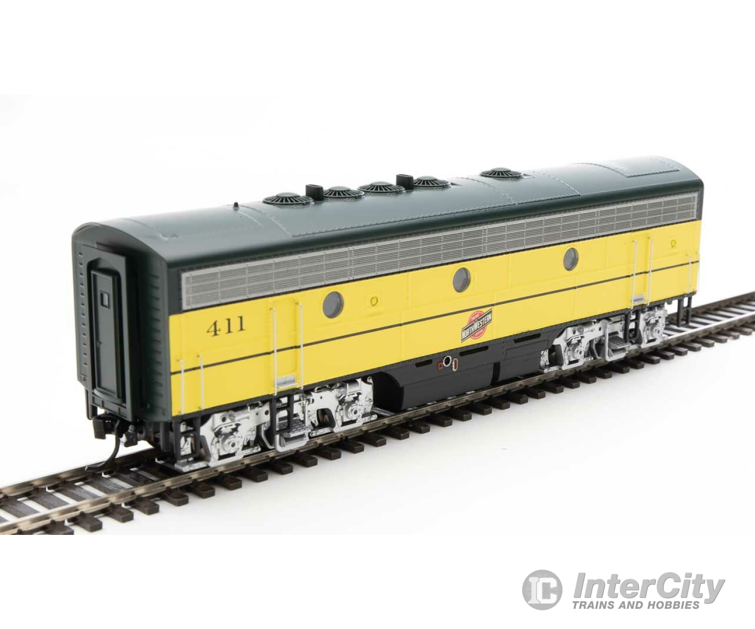 Walthers Mainline 19969 Emd F7 A-B Set - Esu Sound And Dcc -- Chicago & North Western(Tm) #402 #411