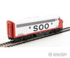 Walthers Mainline 19979 Emd F7 A-B Set - Esu Sound And Dcc -- Soo Line #212A #2201C (Red White