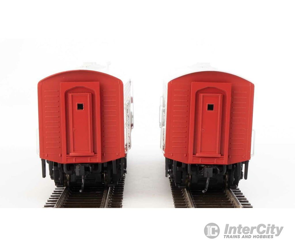 Walthers Mainline 19979 Emd F7 A-B Set - Esu Sound And Dcc -- Soo Line #212A #2201C (Red White