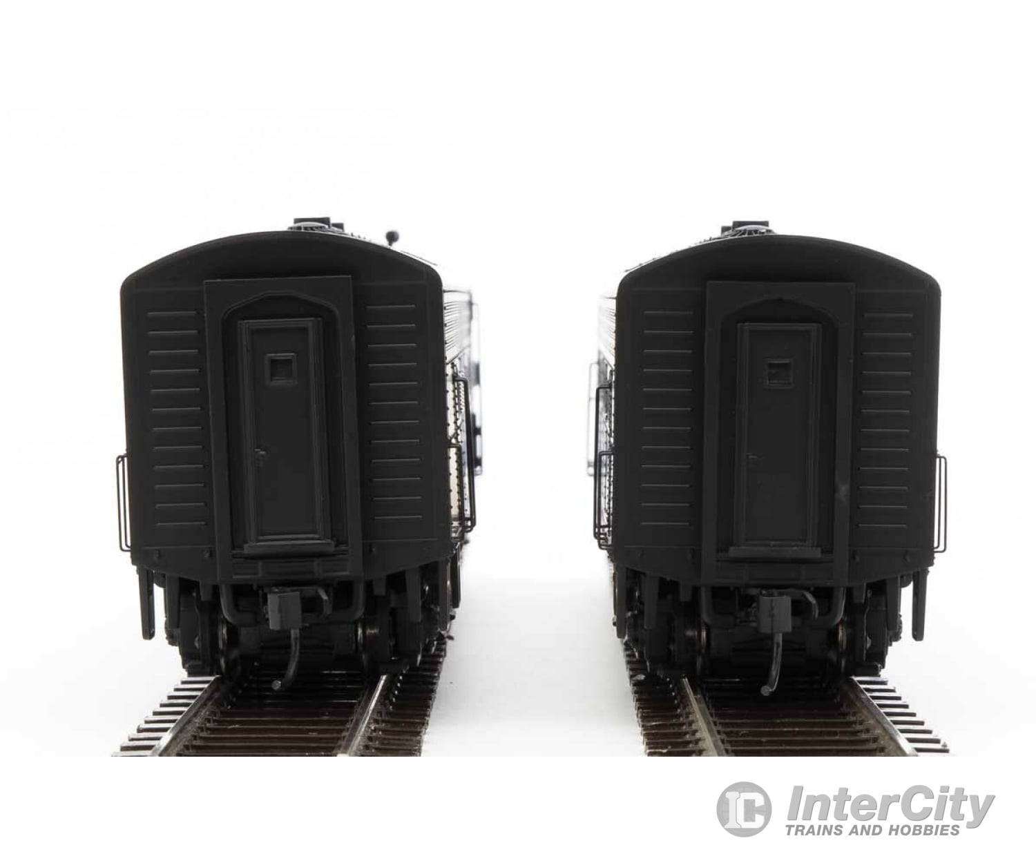 Walthers Mainline 19983 Emd F7 A-B Set - Esu Sound And Dcc -- Penn Central #1650 #3460 (Black White)