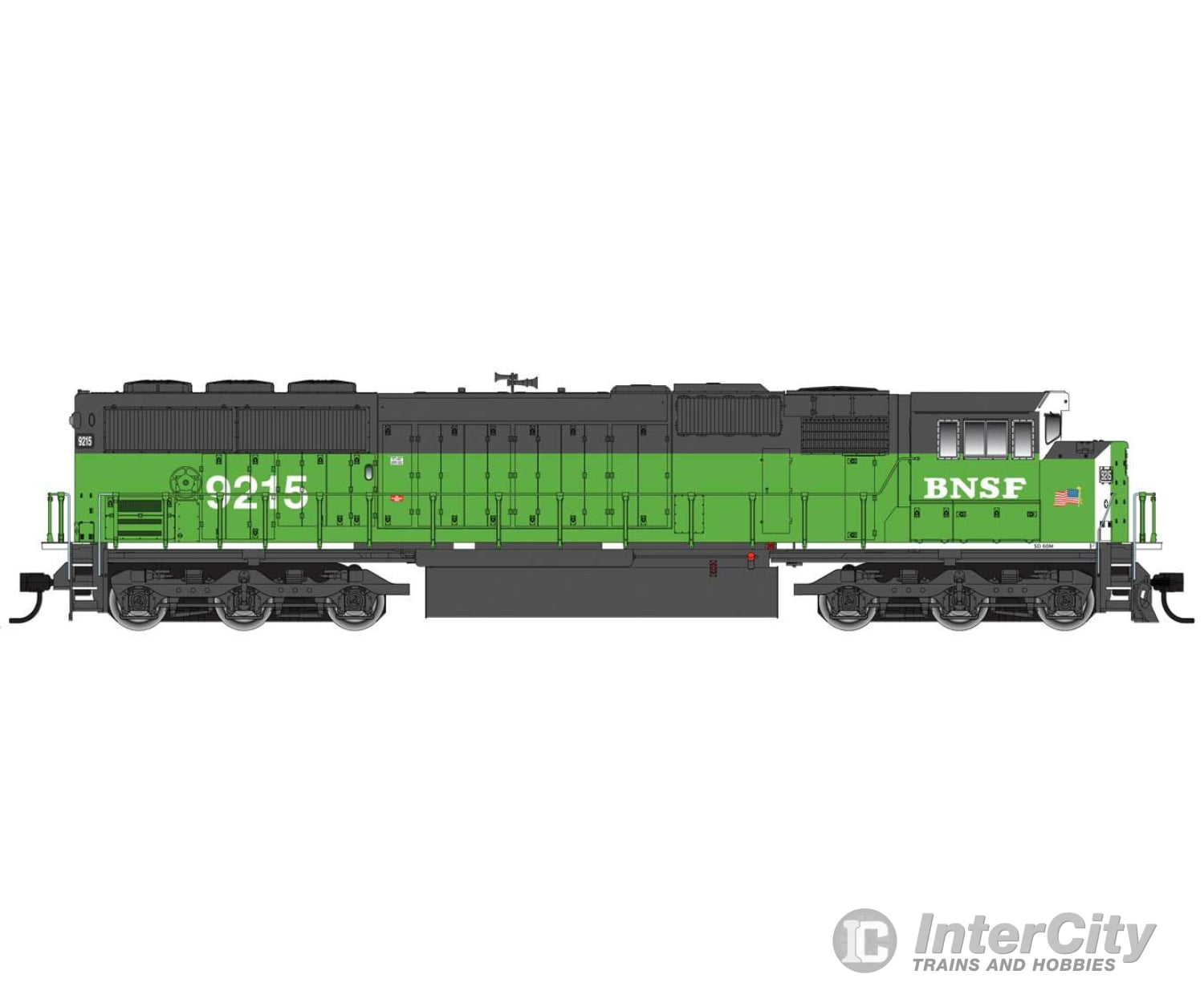 Walthers Mainline 20315 Emd Sd60M With 3-Piece Windshield - Esu(R) Sound & Dcc -- Burlington