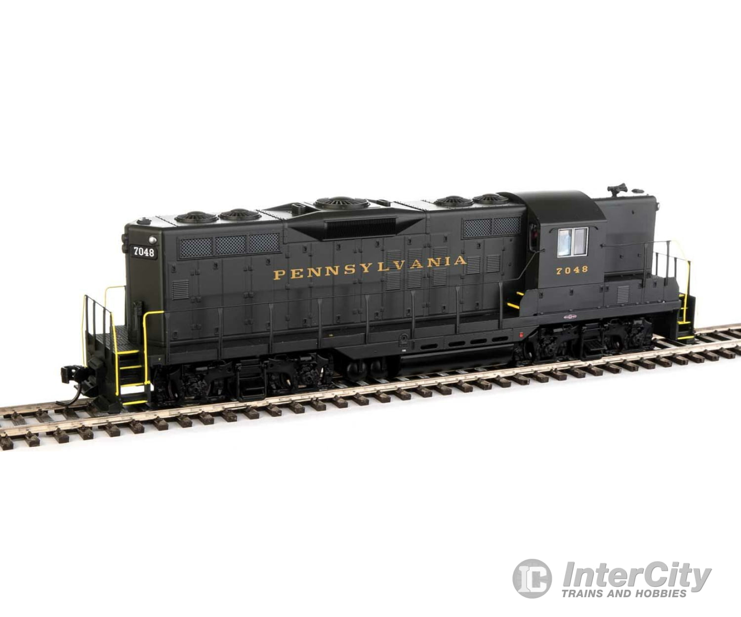 Walthers Mainline 20488 Emd Gp9 Phase Ii With High Hood - Esu(R) Sound And Dcc -- Pennsylvania #7048