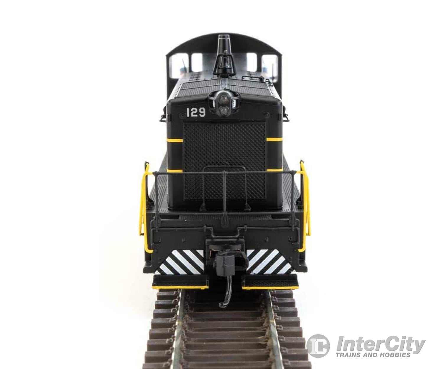 Walthers Mainline 20675 Emd Sw7 - Esu Sound & Dcc -- Seaboard Coast Line #129 (Phase Ii Black Yellow