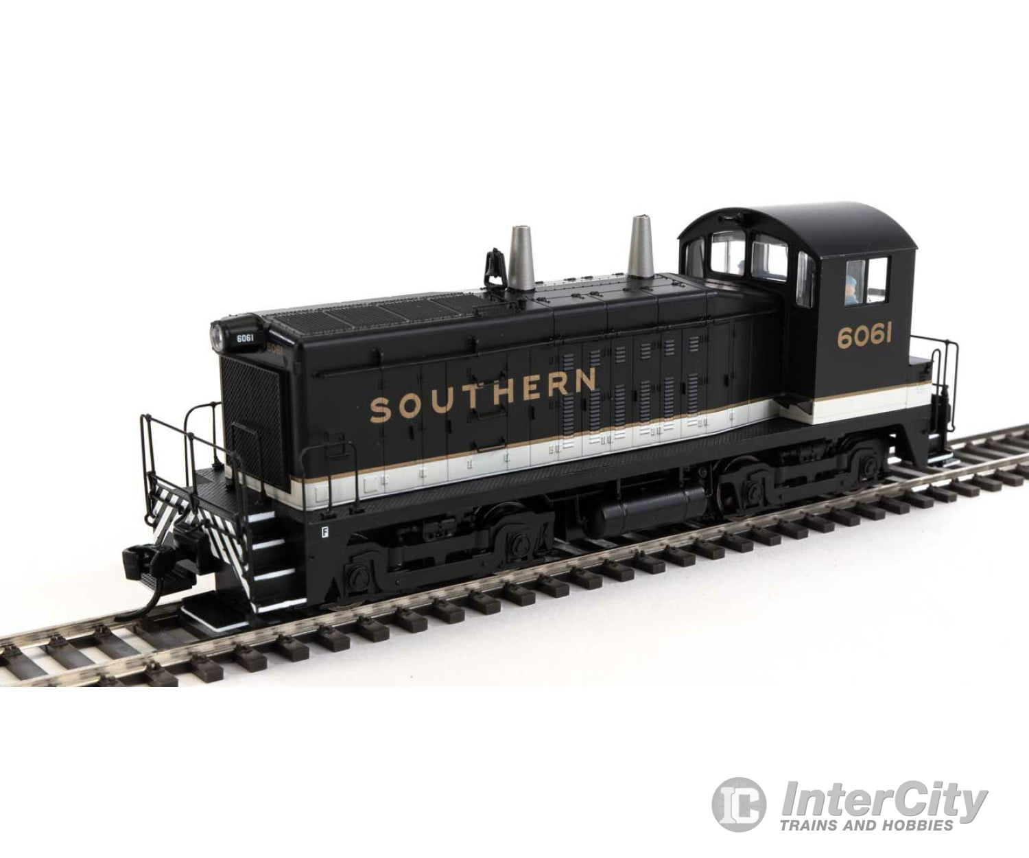 Walthers Mainline 20676 Emd Sw7 - Esu Sound & Dcc -- Southern Railway #6061 (Phase I; Tuxedo: Black