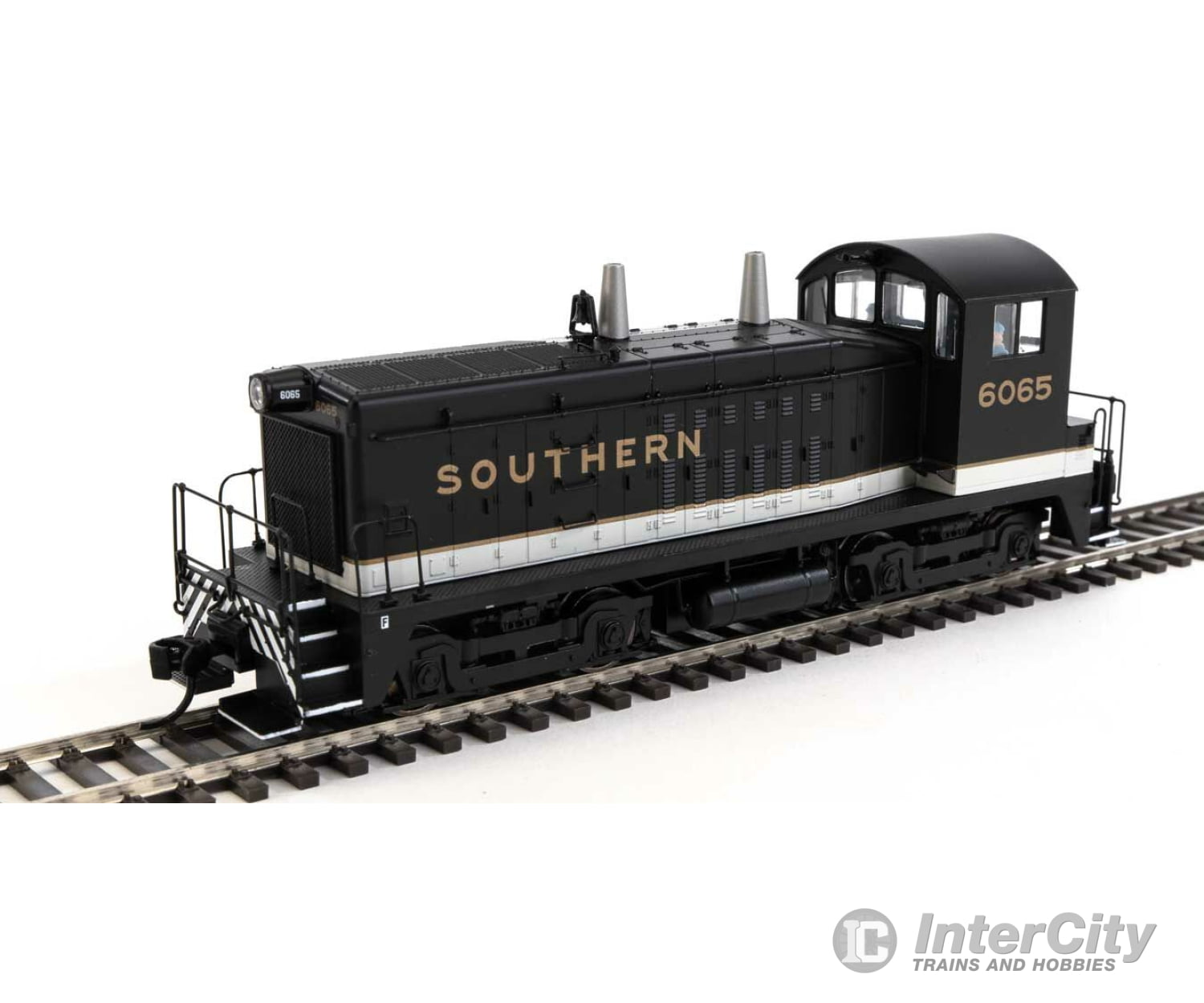 Walthers Mainline 20677 Emd Sw7 - Esu Sound & Dcc -- Southern Railway #6065 (Phase I; Tuxedo: Black