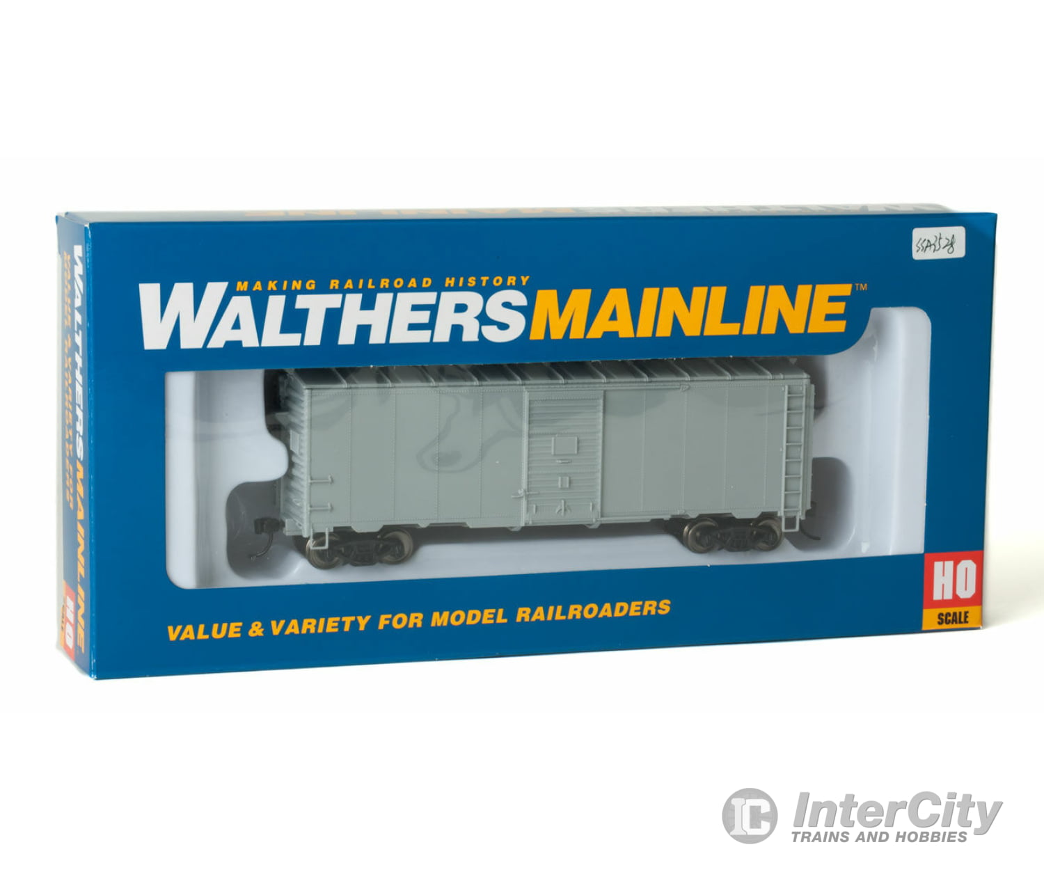 Walthers Mainline 2700 40 Aar Modified 1937 Boxcar - Ready To Run -- Undecorated Freight Cars