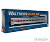 Walthers Mainline 30001 85 Budd Large-Window Coach - Ready To Run -- Amtrak (Phase Iii; Silver Equal