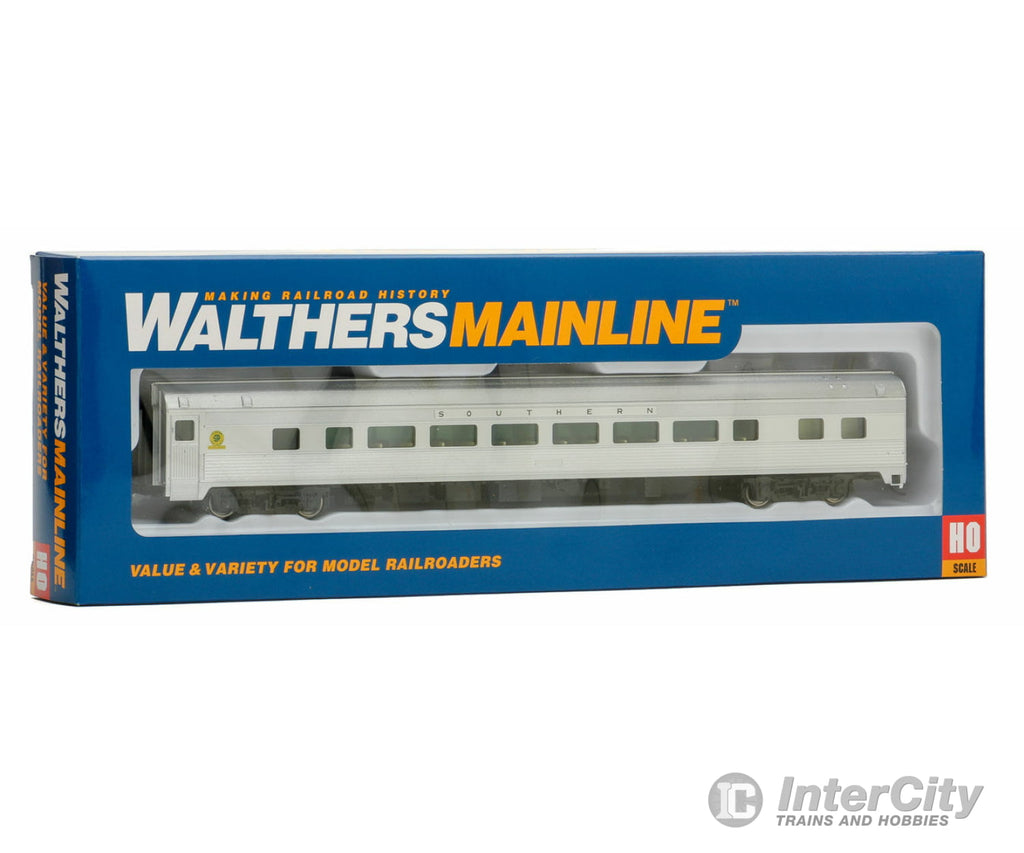 Walthers Mainline 30012 85 Budd Large-Window Coach - Ready To Run -- Southern Railway (Silver)