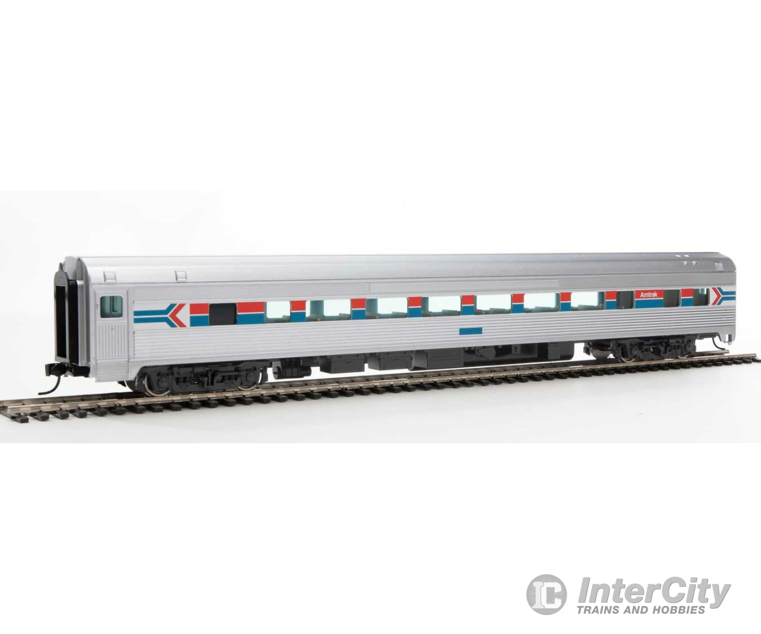 Walthers Mainline 30016 85 Budd Large-Window Coach - Ready To Run -- Amtrak(R) Phase I Passenger