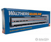 Walthers Mainline 30051 85 Budd Baggage-Lounge - Ready To Run -- Amtrak (Phase Iii; Silver Equal Red