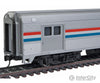 Walthers Mainline 30051 85 Budd Baggage-Lounge - Ready To Run -- Amtrak (Phase Iii; Silver Equal Red