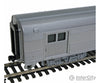 Walthers Mainline 30052 85 Budd Baggage-Lounge - Ready To Run -- Santa Fe (Silver) Passenger Cars