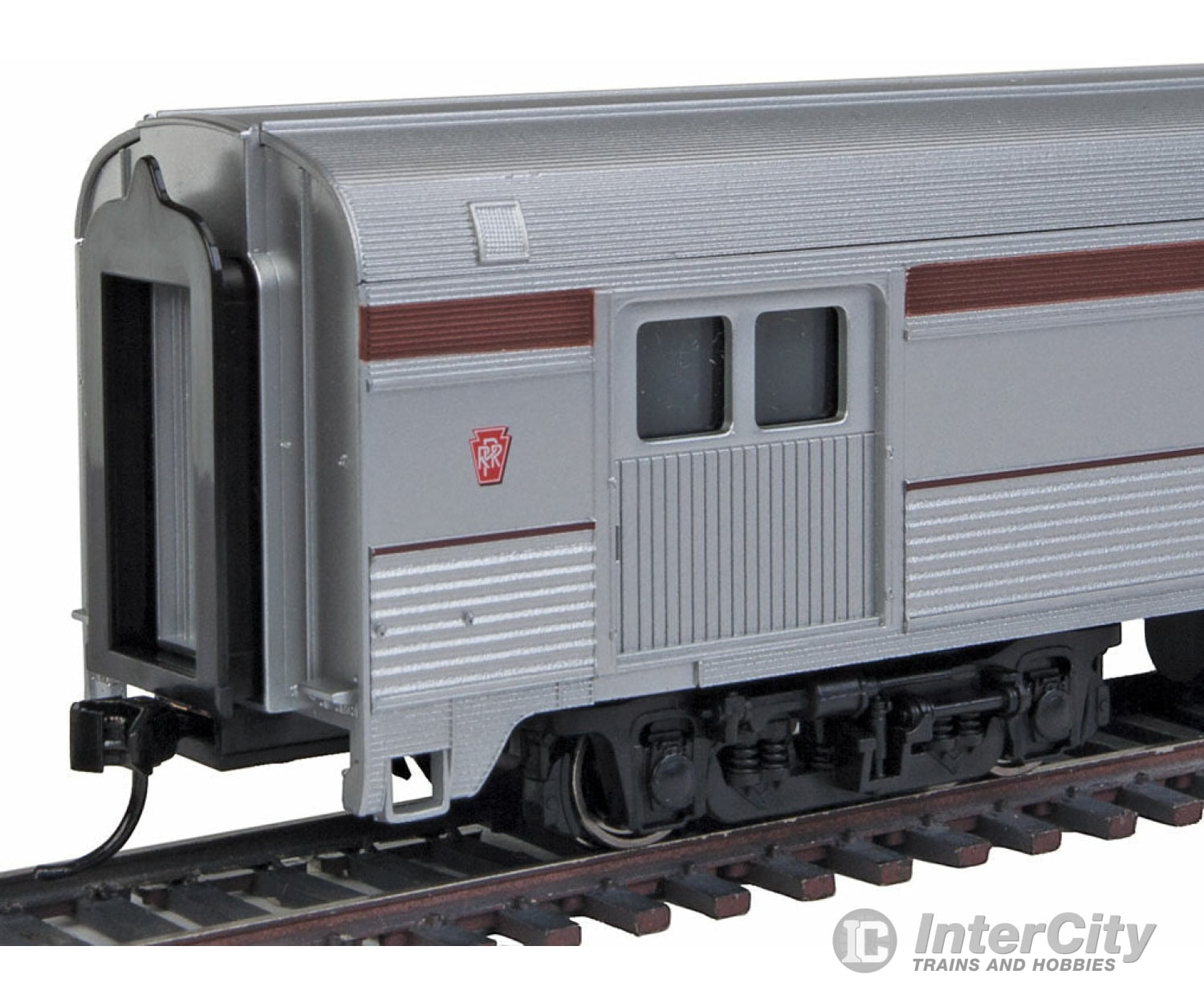 Walthers Mainline 30056 85 Budd Baggage-Lounge - Ready To Run -- Pennsylvania Railroad (Silver