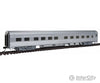 Walthers Mainline 30100 85 Budd 10-6 Sleeper - Ready To Run -- Painted Unlettered (Silver) Passenger