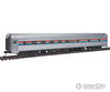 Walthers Mainline 30101 85 Budd 10-6 Sleeper - Ready To Run -- Amtrak (Phase Iii; Silver Equal Red