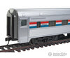 Walthers Mainline 30101 85 Budd 10-6 Sleeper - Ready To Run -- Amtrak (Phase Iii; Silver Equal Red
