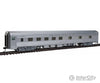 Walthers Mainline 30102 85 Budd 10-6 Sleeper - Ready To Run -- Santa Fe (Silver) Passenger Cars