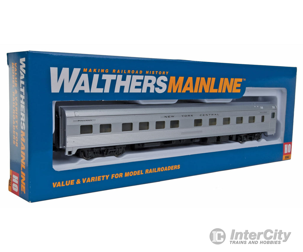 Walthers Mainline 30105 85 Budd 10-6 Sleeper - Ready To Run -- New York Central (Silver) Passenger