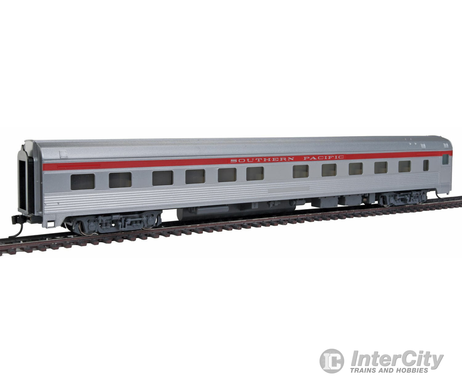 Walthers Mainline 30107 85 Budd 10-6 Sleeper - Ready To Run -- Southern Pacific (Silver Red)