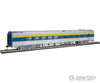 Walthers Mainline 30164 85 Budd Diner - Ready To Run -- Delaware & Hudson (Silver Blue Yellow)