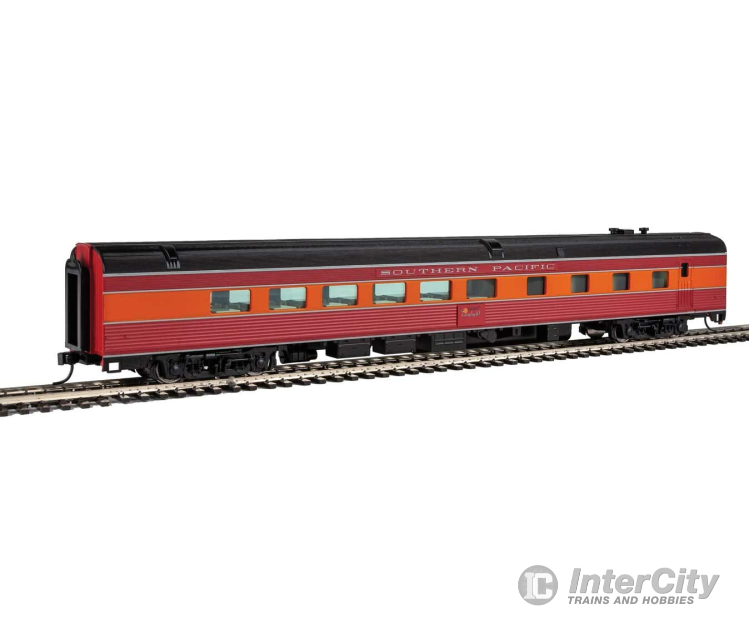 Walthers Mainline 30165 85 Budd Diner - Ready To Run -- Southern Pacific(Tm) (Daylight; Red Orange