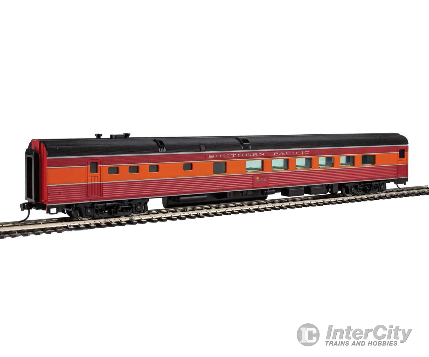 Walthers Mainline 30165 85 Budd Diner - Ready To Run -- Southern Pacific(Tm) (Daylight; Red Orange