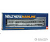 Walthers Mainline 30200 85 Budd Small-Window Coach - Ready To Run -- Painted Unlettered (Silver)