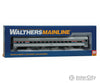 Walthers Mainline 30201 85 Budd Small-Window Coach - Ready To Run -- Amtrak(R) (Phase Iii; Silver